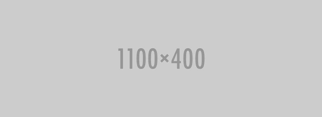 1100×400